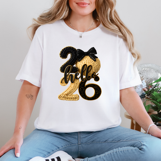 Yarn Happy New Year Graphic Tee